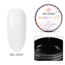 Load image into Gallery viewer, MEET ACROSS Poly Quick Extension UV Gel Set Clear White Pink Builder Nail Gel Polish for Nail Extensions Nail Forms Acrylic Tips