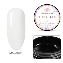 Load image into Gallery viewer, MEET ACROSS Poly Quick Extension UV Gel Set Clear White Pink Builder Nail Gel Polish for Nail Extensions Nail Forms Acrylic Tips