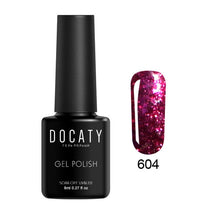 Load image into Gallery viewer, Docaty 2019 Diamond Nail Gel Varnishes Glitter LED UV Gel Polish Shiny Sequins Gel Nail Polish Vernis Semi Permanent GelLak
