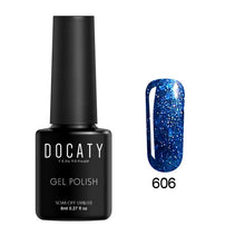Load image into Gallery viewer, Docaty 2019 Diamond Nail Gel Varnishes Glitter LED UV Gel Polish Shiny Sequins Gel Nail Polish Vernis Semi Permanent GelLak