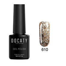 Load image into Gallery viewer, Docaty 2019 Diamond Nail Gel Varnishes Glitter LED UV Gel Polish Shiny Sequins Gel Nail Polish Vernis Semi Permanent GelLak