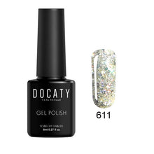 Load image into Gallery viewer, Docaty 2019 Diamond Nail Gel Varnishes Glitter LED UV Gel Polish Shiny Sequins Gel Nail Polish Vernis Semi Permanent GelLak