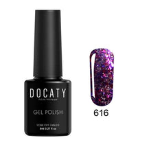 Load image into Gallery viewer, Docaty 2019 Diamond Nail Gel Varnishes Glitter LED UV Gel Polish Shiny Sequins Gel Nail Polish Vernis Semi Permanent GelLak