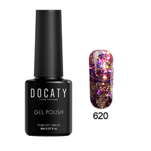 Load image into Gallery viewer, Docaty 2019 Diamond Nail Gel Varnishes Glitter LED UV Gel Polish Shiny Sequins Gel Nail Polish Vernis Semi Permanent GelLak