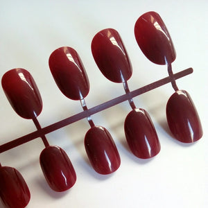 Artificial Oval Fake Nails Clear Plastic Soft Pink False Nails Candy Short Nail Tips 24Pcs/ set P01Q