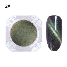 Load image into Gallery viewer, 1 Box Pearl Nail Glitter Shiny Mirror Matte Shell White Purple Blue Nail Art Pigment Dust Powder Manicure Nail Decorations