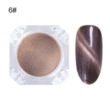 Load image into Gallery viewer, 1 Box Pearl Nail Glitter Shiny Mirror Matte Shell White Purple Blue Nail Art Pigment Dust Powder Manicure Nail Decorations
