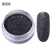 Load image into Gallery viewer, 1 Box Pearl Nail Glitter Shiny Mirror Matte Shell White Purple Blue Nail Art Pigment Dust Powder Manicure Nail Decorations