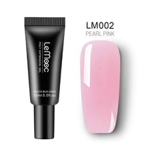 Load image into Gallery viewer, LEMOOC 20ml UV Poly Quick Builder Gel Nails Permanent Liquid Slip Solution Painless Acrylic Nail Art Extension Manicure Tools