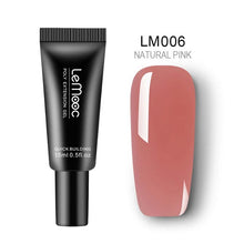 Load image into Gallery viewer, LEMOOC 20ml UV Poly Quick Builder Gel Nails Permanent Liquid Slip Solution Painless Acrylic Nail Art Extension Manicure Tools