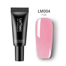 Load image into Gallery viewer, LEMOOC 20ml UV Poly Quick Builder Gel Nails Permanent Liquid Slip Solution Painless Acrylic Nail Art Extension Manicure Tools