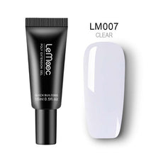 Load image into Gallery viewer, LEMOOC 20ml UV Poly Quick Builder Gel Nails Permanent Liquid Slip Solution Painless Acrylic Nail Art Extension Manicure Tools