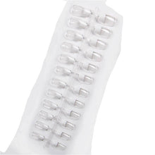 Load image into Gallery viewer, 24pcs Matte Pure Color False Nails Popular Designs Glue On Long Tip Patch Artificial Nail Chip Extensions Nail Art Accessories