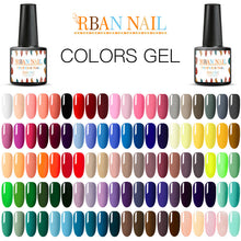 Load image into Gallery viewer, RBAN NAIL Gel Nail Polish Gel Varnish Paint Semi Permanent Nails Art Gel Nail Polish For Manicure Gellak Top Coat Hybrid Primer