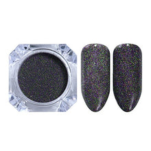Load image into Gallery viewer, 1g Holographic Nail Powder Glitter Laser Holo Shimmer Nail Art Decorations Manicure Shining Chrome Pigment