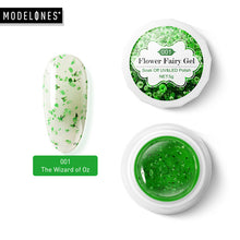 Load image into Gallery viewer, Modelones Platinum Glitter Led Gel Soak Off Nail Gel Lacquer Shiny Sequins Decorations UV Gel Varnish Painting Flowers UV Polish