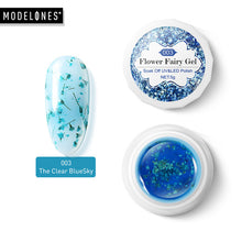 Load image into Gallery viewer, Modelones Platinum Glitter Led Gel Soak Off Nail Gel Lacquer Shiny Sequins Decorations UV Gel Varnish Painting Flowers UV Polish