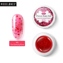 Load image into Gallery viewer, Modelones Platinum Glitter Led Gel Soak Off Nail Gel Lacquer Shiny Sequins Decorations UV Gel Varnish Painting Flowers UV Polish