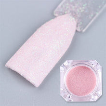 Load image into Gallery viewer, 1 Box  Pearl Nail Glitter Powder Mirror Matte Effect Glitter Laser Dust Manicure Shimmer Pigment Nail Decoration