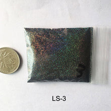 Load image into Gallery viewer, Rikonka 10G Holographic Glitter Powder Shining Sugar Silver Nail Fine Glitter Dust Nail Art Decorations Manicure 21 Colors 0.2mm