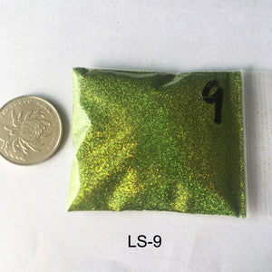 Rikonka 10G Holographic Glitter Powder Shining Sugar Silver Nail Fine Glitter Dust Nail Art Decorations Manicure 21 Colors 0.2mm