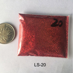 Rikonka 10G Holographic Glitter Powder Shining Sugar Silver Nail Fine Glitter Dust Nail Art Decorations Manicure 21 Colors 0.2mm