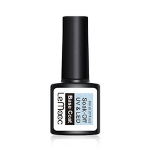 Load image into Gallery viewer, LEMOOC 8ml Matte Top Coat Color UV Gel Nail Polish Gray Series Semi Permanent Soak Off UV Gel Varnish DIY Nail Art Gel Paint