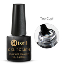 Load image into Gallery viewer, Mtssii Gel Polish Set UV Vernis Semi Permanent Primer Top Coat 6ML Nail Gel Varnish Nail Art Manicure Gel Lak Polishes Nails