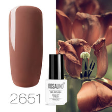 Load image into Gallery viewer, ROSALIND Gel Nail Polish Hybrid Varnish All For Manicure Semi Permanent Nails Art Gel Nail Polish Gellak Top Coat Primer
