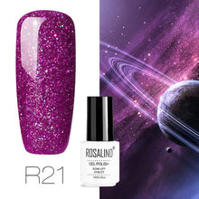 Load image into Gallery viewer, ROSALIND Gel Nail Polish Hybrid Varnish All For Manicure Semi Permanent Nails Art Gel Nail Polish Gellak Top Coat Primer