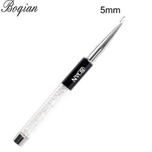 Load image into Gallery viewer, BQAN Professional 5mm/7mm/9mm Nail Brush Hand Draw Tips Drawing Line Painting Pen Tools Manicure Nail Art Brush Decoration