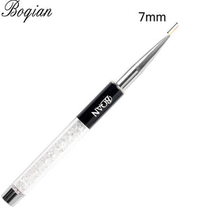 BQAN Professional 5mm/7mm/9mm Nail Brush Hand Draw Tips Drawing Line Painting Pen Tools Manicure Nail Art Brush Decoration