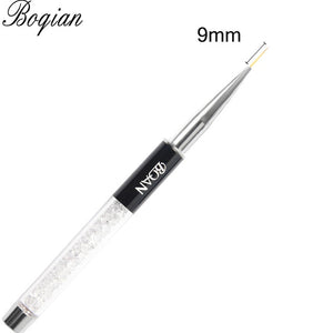 BQAN Professional 5mm/7mm/9mm Nail Brush Hand Draw Tips Drawing Line Painting Pen Tools Manicure Nail Art Brush Decoration