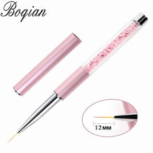 Load image into Gallery viewer, BQAN Professional 5mm/7mm/9mm Nail Brush Hand Draw Tips Drawing Line Painting Pen Tools Manicure Nail Art Brush Decoration