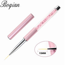 Load image into Gallery viewer, BQAN Professional 5mm/7mm/9mm Nail Brush Hand Draw Tips Drawing Line Painting Pen Tools Manicure Nail Art Brush Decoration