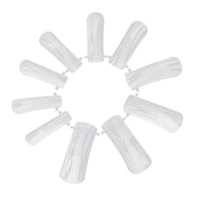 Load image into Gallery viewer, 50pcs Nail Art False Tips Sticks Practice Display Fan Design Polish Nail Sample Nail Art Material Manicure Makeup Tools