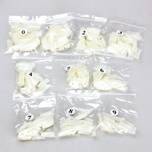 Load image into Gallery viewer, 50pcs Nail Art False Tips Sticks Practice Display Fan Design Polish Nail Sample Nail Art Material Manicure Makeup Tools