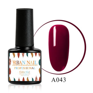 RBAN NAIL Gel Nail Polish Gel Varnish Paint Semi Permanent Nails Art Gel Nail Polish For Manicure Gellak Top Coat Hybrid Primer