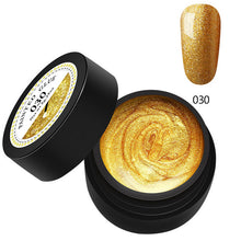 Load image into Gallery viewer, Modelones Platinum Glitter Led Gel Soak Off Nail Gel Lacquer Shiny Sequins Decorations UV Gel Varnish Painting Flowers UV Polish