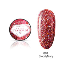 Load image into Gallery viewer, Modelones Platinum Glitter Led Gel Soak Off Nail Gel Lacquer Shiny Sequins Decorations UV Gel Varnish Painting Flowers UV Polish