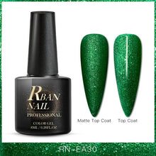 Load image into Gallery viewer, RBAN NAIL 8ML Color UV Gel Nail Polish Matt Top Coat Hybrid Nails Gel Soak Off Long Lasting Nail Art Gel Varnish Lacquer Tools