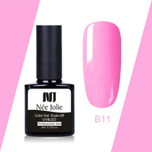 Load image into Gallery viewer, NEE JOLIE 60 Colors 8ml Gel Nail Polish LED UV Gel For Nail Gray Red Pink Soak Off Nail Art Varnish Hybrid Nail Gel Polish