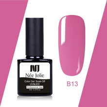 Load image into Gallery viewer, NEE JOLIE 60 Colors 8ml Gel Nail Polish LED UV Gel For Nail Gray Red Pink Soak Off Nail Art Varnish Hybrid Nail Gel Polish