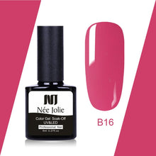 Load image into Gallery viewer, NEE JOLIE 60 Colors 8ml Gel Nail Polish LED UV Gel For Nail Gray Red Pink Soak Off Nail Art Varnish Hybrid Nail Gel Polish