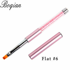 BQAN Professional 5mm/7mm/9mm Nail Brush Hand Draw Tips Drawing Line Painting Pen Tools Manicure Nail Art Brush Decoration