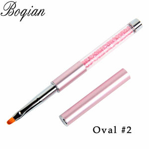 BQAN Professional 5mm/7mm/9mm Nail Brush Hand Draw Tips Drawing Line Painting Pen Tools Manicure Nail Art Brush Decoration