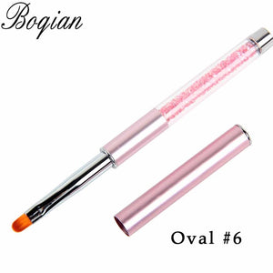 BQAN Professional 5mm/7mm/9mm Nail Brush Hand Draw Tips Drawing Line Painting Pen Tools Manicure Nail Art Brush Decoration