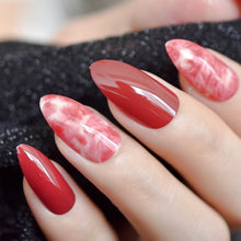 Load image into Gallery viewer, Ombre French Ballerina Fake Nail Gradeint Natural Coffin False Nails Wholesale Nails Supplier 24