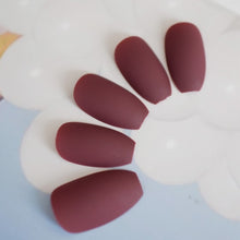 Load image into Gallery viewer, Ombre French Ballerina Fake Nail Gradeint Natural Coffin False Nails Wholesale Nails Supplier 24