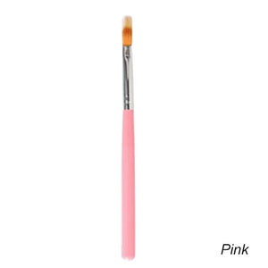 STZ 1pcs Nail Brush Ombre Soft Gradient Effect Pen Red/Black/White Manicure Tools for UV Gel Polish Nail Art Brush #285